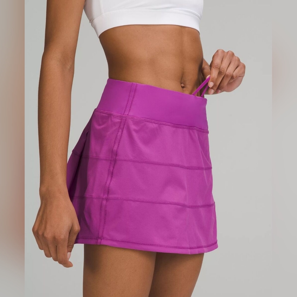 Lululemon Pace Rival Skirt In Vivid Plum